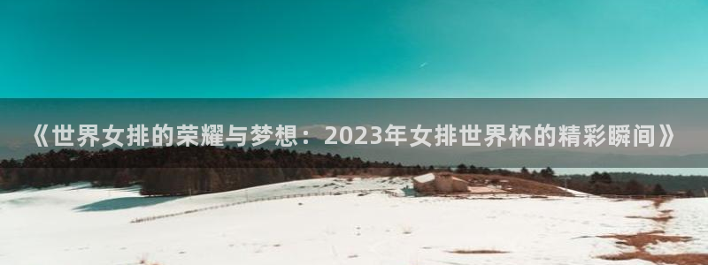 2026世界杯南美区积分榜：《世界女排的荣耀与梦想：2023年女排世界杯的精彩瞬间》